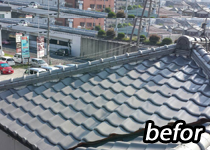 一般住宅屋根リフォーム03ビフォー